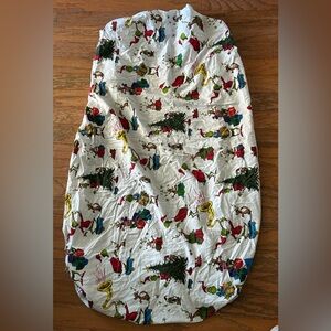 EUC Pottery Barn Kids Grinch crib/toddler bedding